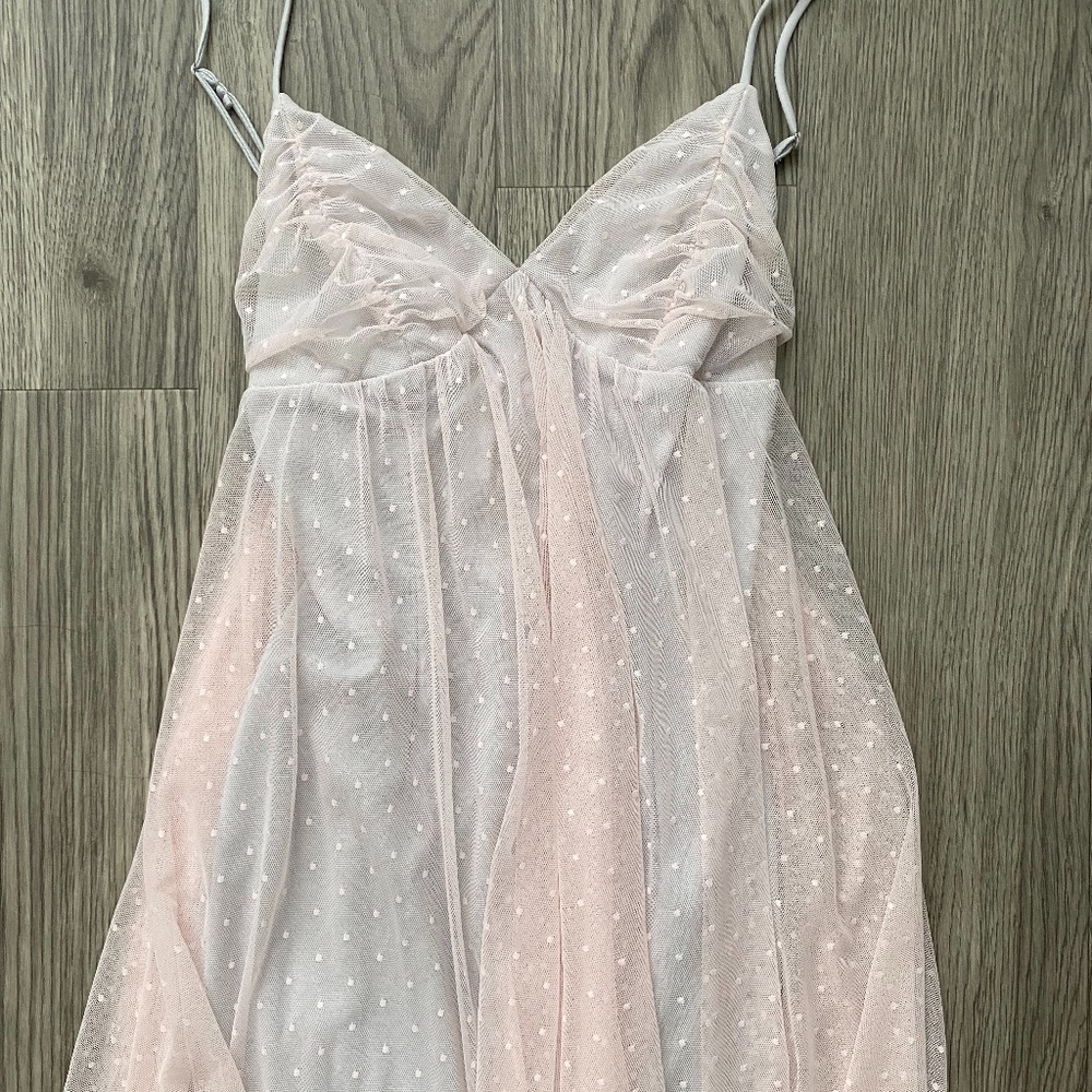 Lucy In The Sky Pink Babydoll Dress